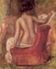 Nude in a Chair Poster Print by Pierre-Auguste Renoir # 54437