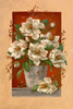 Magnolias En Rouge Poster Print by Janet Kruskamp # 54299