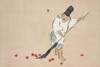 Raking from Momoyogusa Poster Print by Kamisaka Sekka # 54930