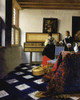 The Music Lesson Poster Print by Johannes Vermeer # 54874