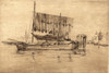 Fishing Boat Poster Print by James McNeill Whistler # 54685