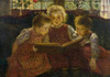 A Good Book Poster Print by Walter Firle # 53195