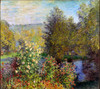 Corner of the Garden at Montgeron Poster Print by Claude Monet # 53108