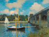 The Bridge at Argenteuil Poster Print by Claude Monet # 53133
