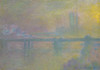 Charing Cross Bridge, London Poster Print by Claude Monet # 53082