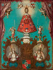 The Virgin of El Camino with St Ferm�_n and St Saturnino Poster Print by Nicolas Enr�_quez # 52931