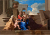 The Holy Family on the Steps Poster Print by Nicolas Poussin # 50644