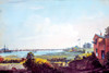 View of the City of New York and the Marine Hospital Taken from Wallabout Poster Print by Nicolino Calyo # 50864