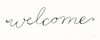 Welcome on White Poster Print by Sue Schlabach # 50310