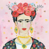 Homage to Frida Shoulders Poster Print by Farida Zaman # 51753