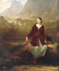 The Spanish Girl in Reverie Poster Print by Washington Allston # 50837