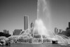 Buckingham fountain Chicago Illinois Poster Print by Carol Highsmith # 50021