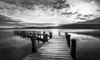 Evening Dock Poster Print by Mike Calascibetta # 41932