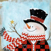 Dapper Snowman II Poster Print by Tava Studios Tava Studios # 42366