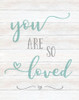 So Loved Poster Print by CAD Designs CAD Designs # 40933