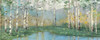 Birch River Reflections Poster Print by Sally Swatland # 40591