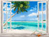 Baie tropicale Poster Print by Remy Dellal # 3DE5314