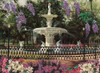 Garden Fountain Poster Print by Unknown Unknown # 21927