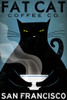 Cat Coffee Poster Print by Ryan Fowler # 22337