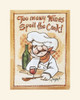 Chef Too Many Wines Poster Print by Unknown Unknown # 22014