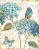 Blue Garden III Poster Print by Daphne Brissonnet # 25361
