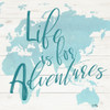 Adventure Map I Poster Print by Elizabeth Medley # 15958