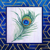 Peacock Feather I Poster Print by Elizabeth Medley # 15729