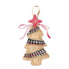 Burlap Tree Ornament Poster Print by Lanie Loreth # 15681