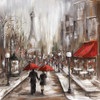 Rainy Afternoon Cafe Poster Print by Marilyn Dunlap # 15580