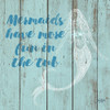Mermaid Saying I Poster Print by Julie DeRice # 11759AB