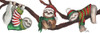 Christmas Sloths Poster Print by Elizabeth Medley # 14007B