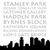 Vancouver Skyline Square Poster Print by Anna Quach # 13840HB