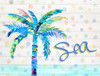 Palm Tree Near the Sea Poster Print by Julie DeRice # 13472AC