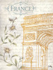 Golden Paris II Poster Print by Elizabeth Medley # 12145B