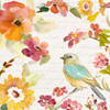 Floral Bird Script I Poster Print by Lanie Loreth # 11509K