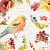 Floral Bird Script II Poster Print by Lanie Loreth # 11510R
