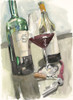 Wine Series II Poster Print by Heather A. French-Roussia # 10880F