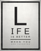 Inspirational Eye Chart II Poster Print by SD Graphics Studio SD Graphics Studio # 11080C