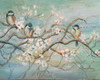 Spring Branch with Birds Poster Print by Patricia Pinto # 10780AF