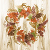 Metallic Wreath Poster Print by Janice Gaynor # 10167F