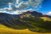 Pioneer Peaks, viewed from Pioneer Ridge Trail, Chugach State Park, South-central Alaska in summertime; Palmer, Alaska, United States of America Poster Print by Sunny Awazuhara- Reed (19 x 12) # 33293935