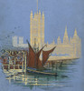 Front cover from the book, London Pictures, published 1890 Poster Print by Hilary Jane Morgan (14 x 15) # 12576640