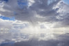 Reflection during the wet season (December-February) in Salar de Uyuni, the world's largest salt flat; Potosi Department, Bolivia Poster Print by Peter Langer (17 x 11) # 13612769