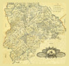 Houston County Texas - 1868 by Unknown (12 x 11)