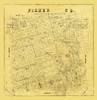 Fisher County Texas - Wise 1879 by Wise (11 x 12)