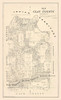 Clay County Texas - Walsh 1880 by Walsh (14 x 24)