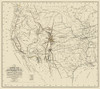 United States and Territories West of Mississippi by Mclean (12 x 11)