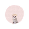 Baby Cheetah Pink by Leah Straatsma (24 x 24)