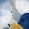 Blue Bubbles I by PI Studio (12 x 12)