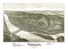Tionesta Pennsylvania - Fowler 1896 by Fowler (24 x 18)